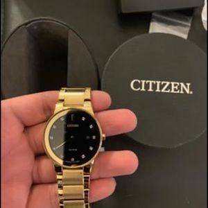 Men’s Citizen Eco Drive diamond watch